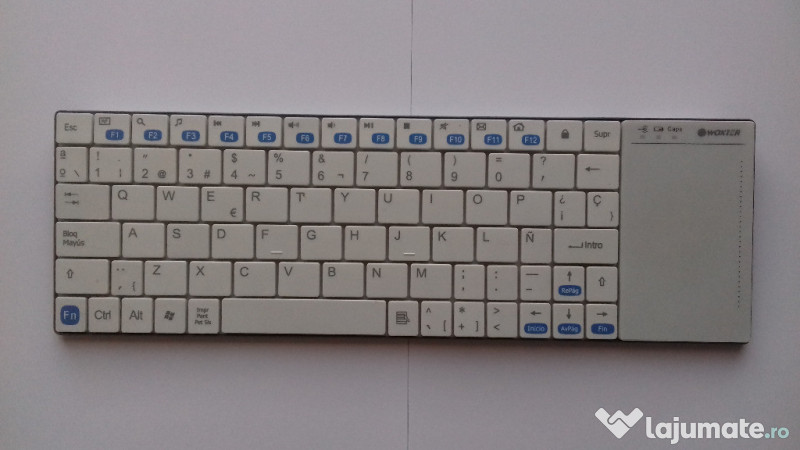 Seedling Specimen overseas Tastatura wireless Smart TV - Keyboard TV 900 S White Woxter, 150 lei -  Lajumate.ro