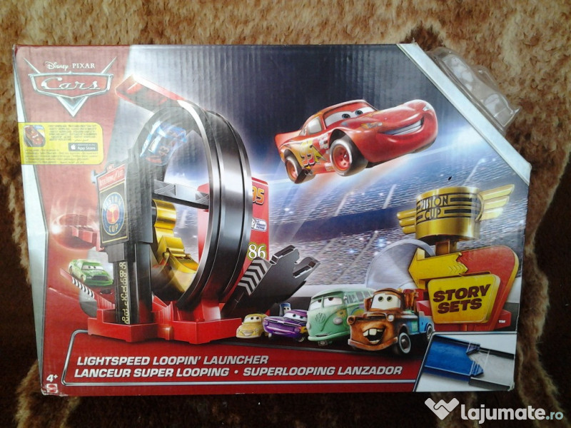 disney cars lightspeed loopin launcher