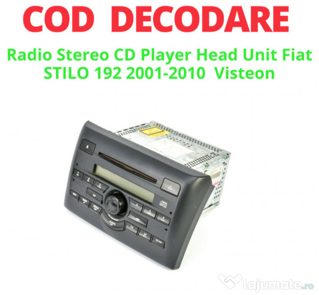 Bucuresti • Cod radio cd •