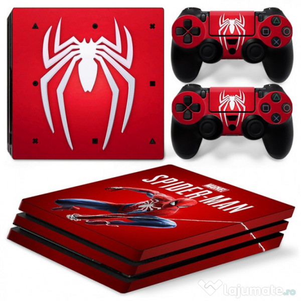 Skin / Sticker SPIDERMAN Playstation 4 PS4 SLIM / PRO, 59 lei Lajumate.ro