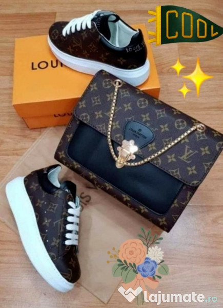 Because Update exempt Set Louis Vuitton(geanta si adidasi diverse mărimi)Franta, 550 lei -  Lajumate.ro