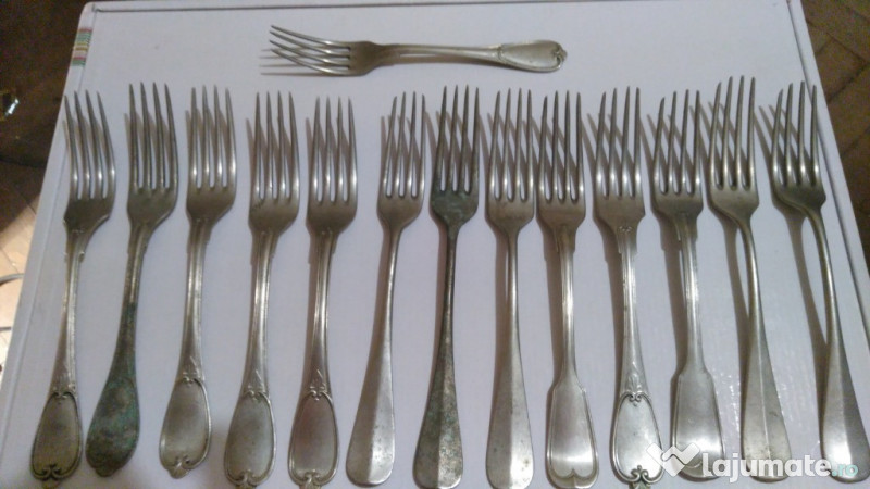 Set Vechi De Tacamuri Marcaj Alpaca Berndorf De 100 De Ani 1 100