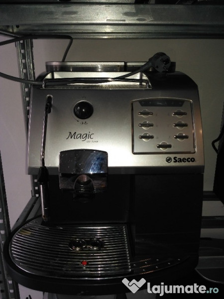 Incessant Liquefy internal Expresor aparat cafea boabe Saeco Magic deluxe new, 850 lei - Lajumate.ro