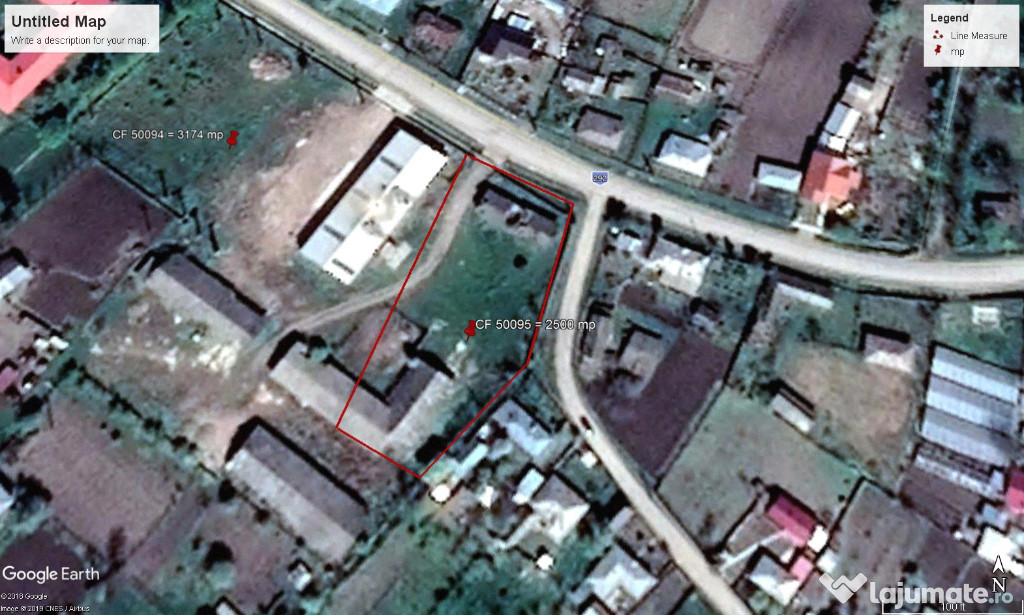 Teren intravilan 2500 mp Stiubieni, Botosani