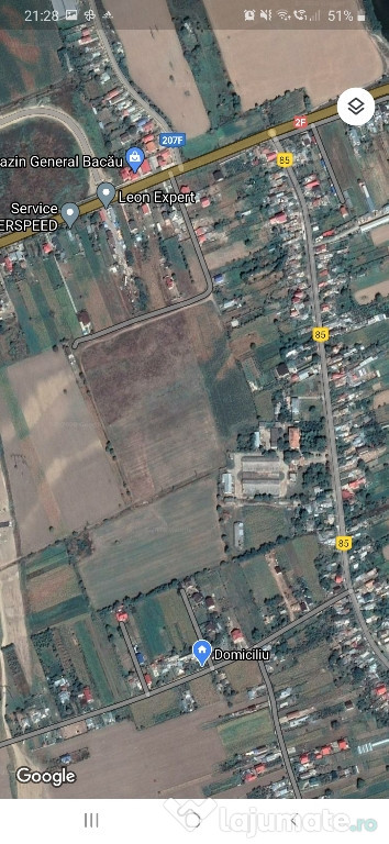 Teren satul Holt Bacau