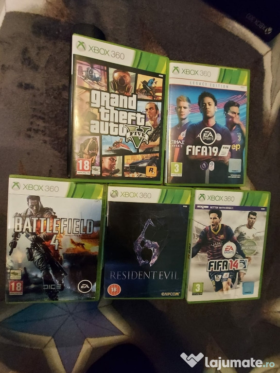 Xbox 360 E, slim, 500gb, 2 manete