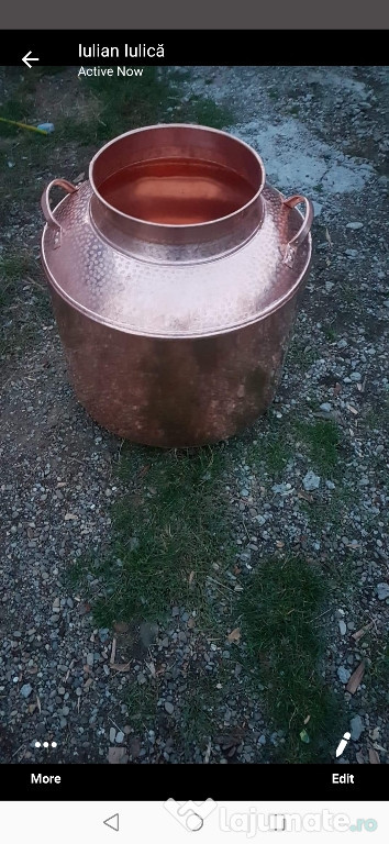 Cazan cupru sau inox