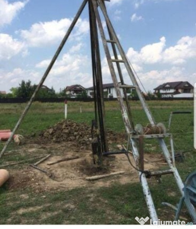 Foraje puturi, denisipari, piloni si prelungiri