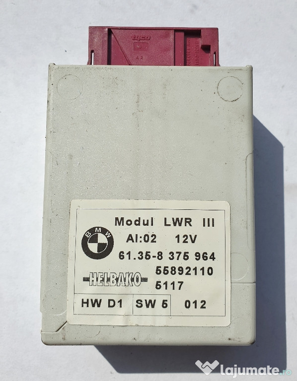 Modul control lumini xenon LWR 3 III BMW e39