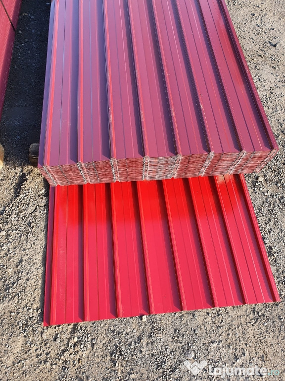 Tabla cutata colorată tiava