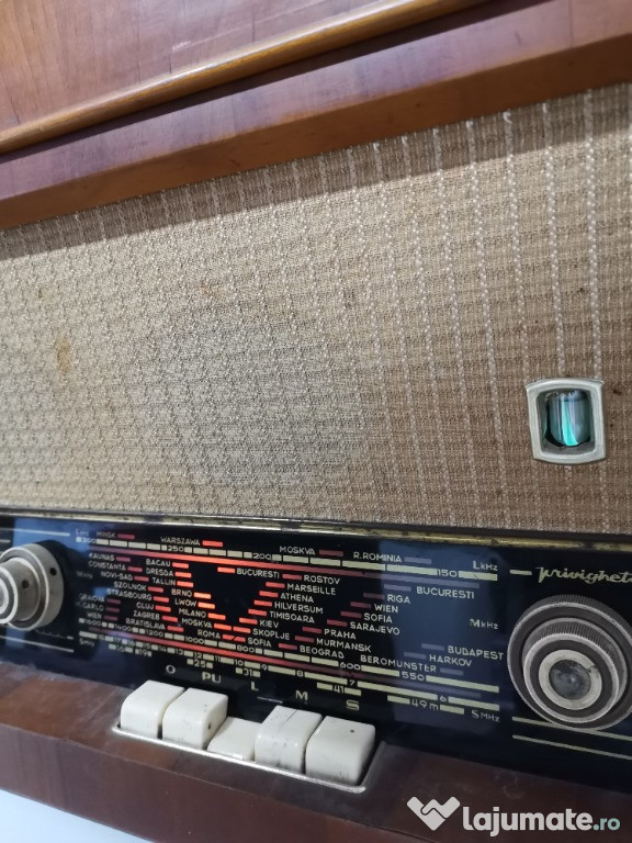 Radio vechi. Radio cu lampi