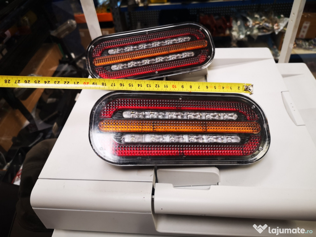 Triple stopuri spate led 12v 24v