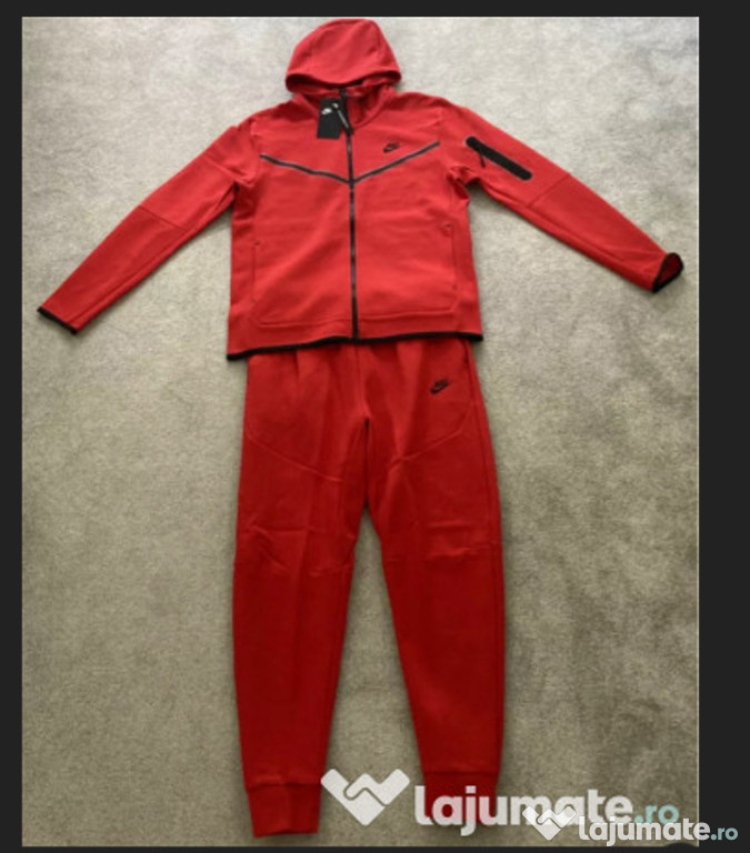 Caut Nike Tech Fleece Rosu ofer 200300lei