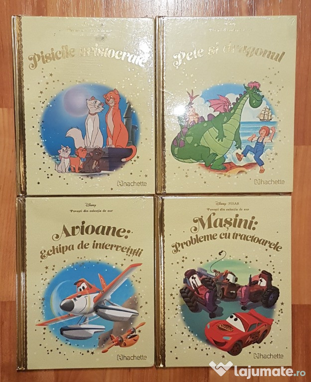 Set 4 carti Disney, Povesti din colectia de aur