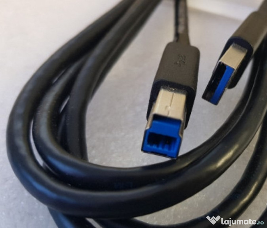 Cablu Pentru Imprimanta, USB Tata - USB B Tata, 3.0. Noi