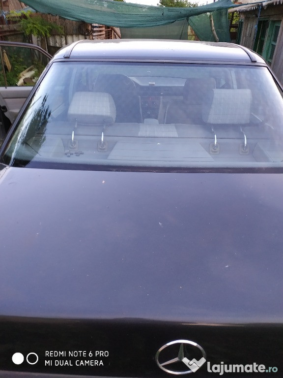 MERCEDES BENZ 124 limuzina, atestat vehicul istoric