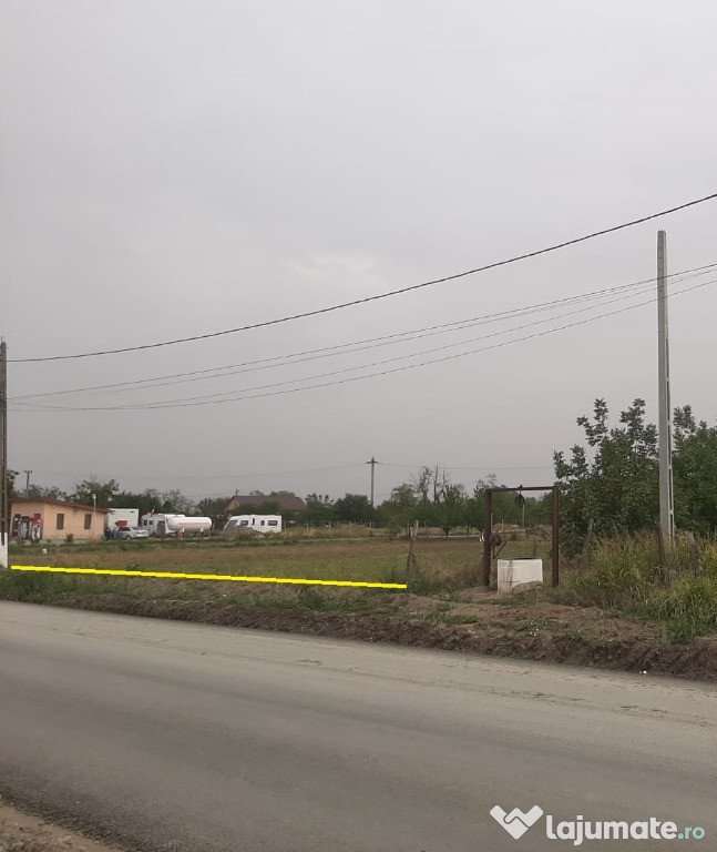 Teren intravilan Bordusani, com. Sageata, jud. Buzau 1265mp