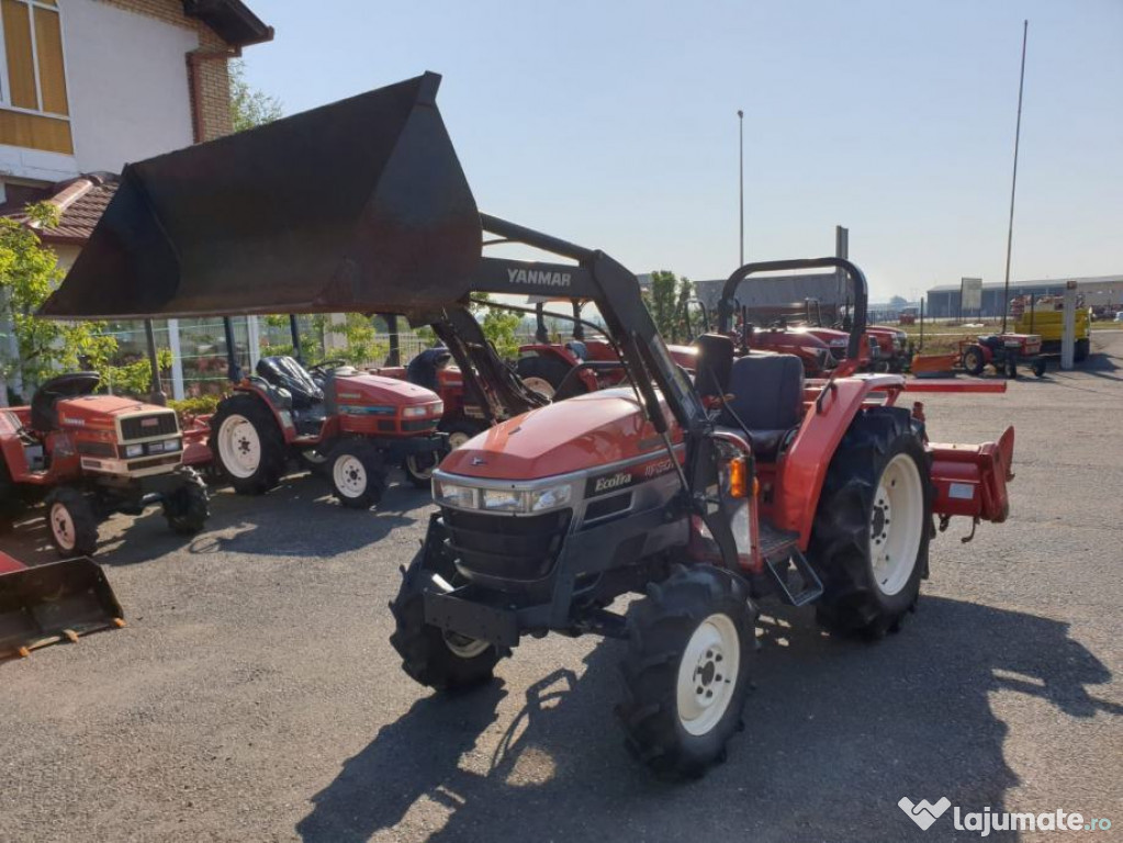 Tractor YANMAR US 301 + Freza + Incărcător frontal + Cupa