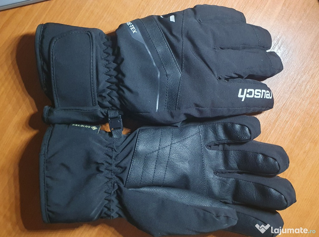 Manusi schi Reusch Fergus GTX BLKWHT Gore-Tex, marimea 8