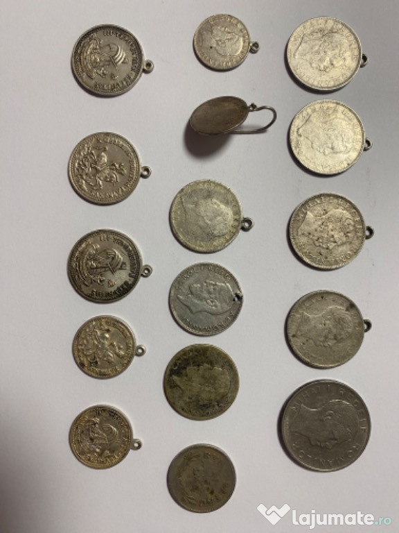 Monede vechi Carol I, Mihai și altele