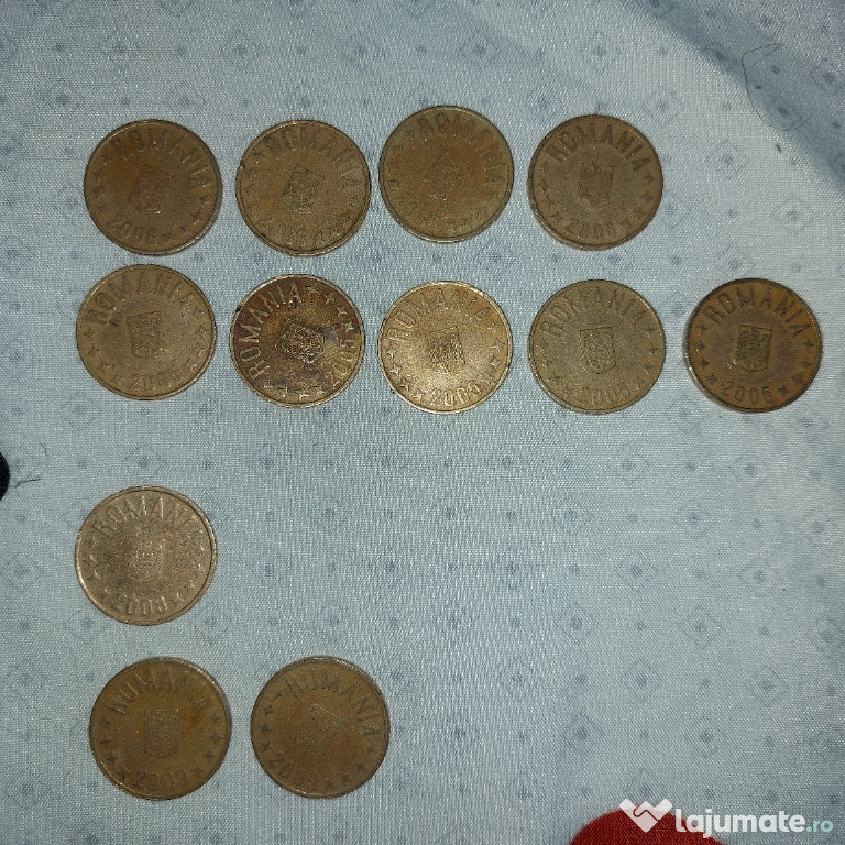 Monede rare din anul 2005,2006,2008 și 2009
