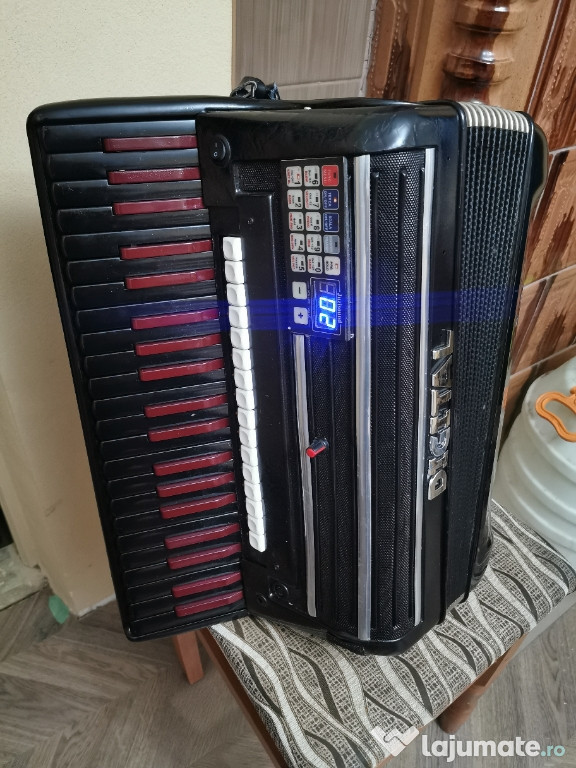 Acordeon cu midii