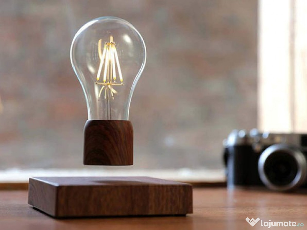 Veioza smart, Lampa Bec LED Wireless levitatie magnetica NOU