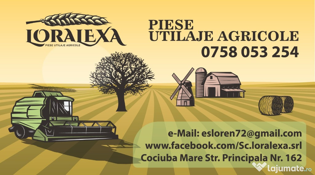 Piese de schimb pentru utilaje agricole