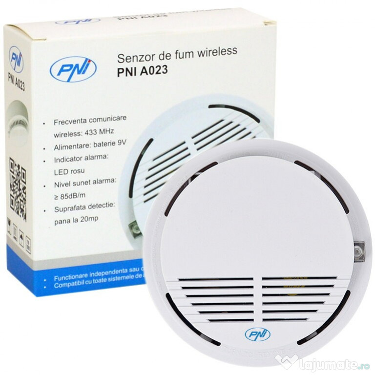 Senzori fum wireless PNI A023
