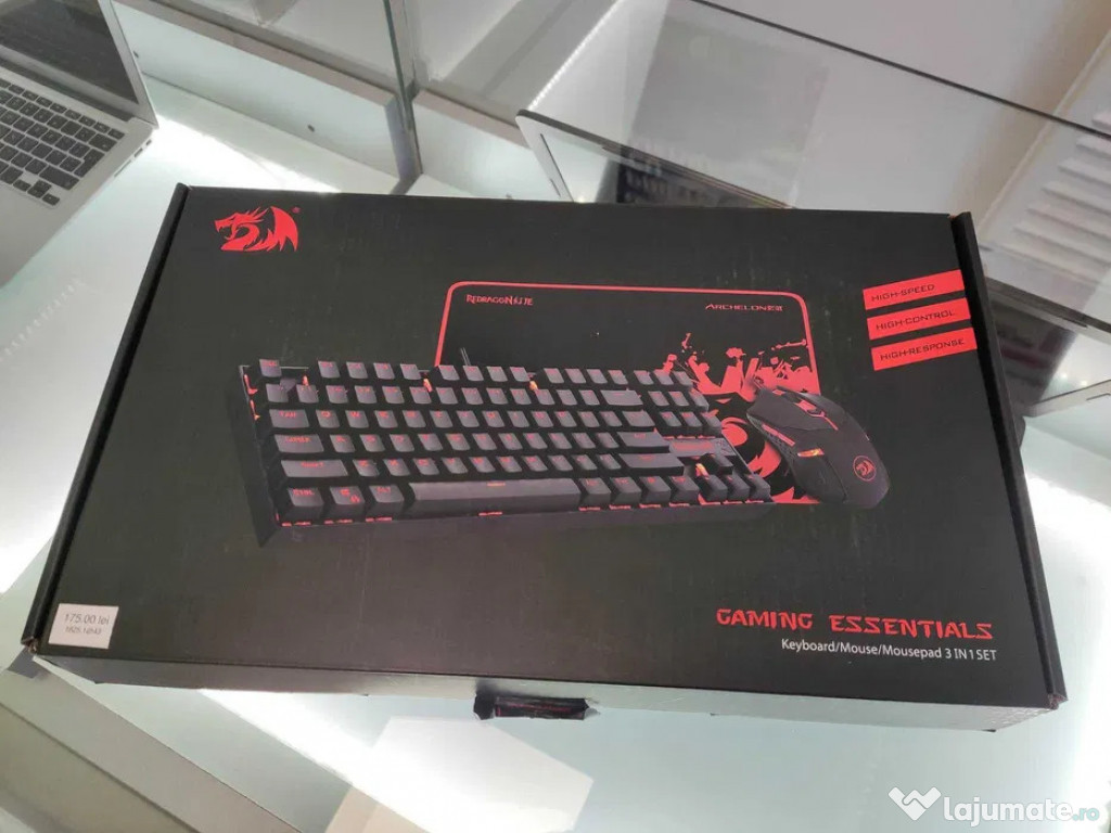 (Ag43) Mouse si tastatura Reddragon Gaming Essentials