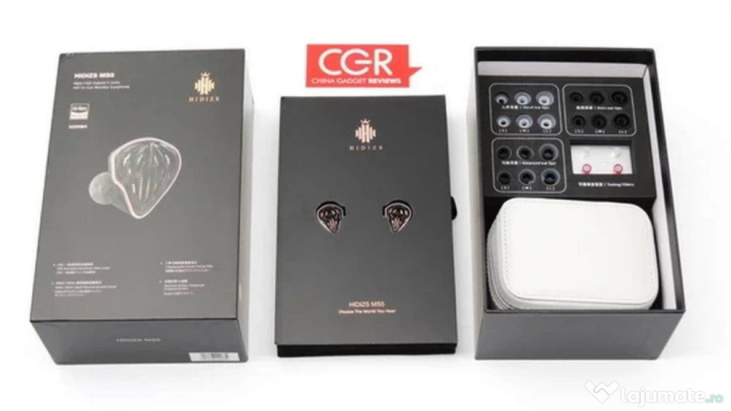Hidizs MS5 4BA+1DD Hybrid 5 Units HiFi In-Ear Earphone
