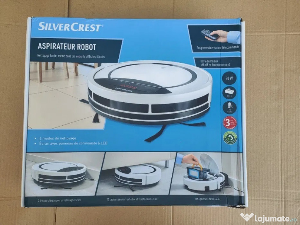 Transport gratuit Aspirator robot automat Lidl silvercrest