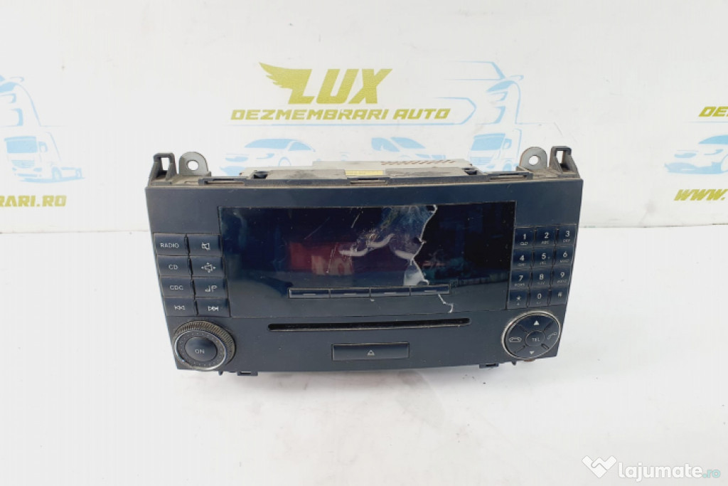 Radio cd mp3 player casetofon A1698201589 Mercedes-Benz A-Class W169 [