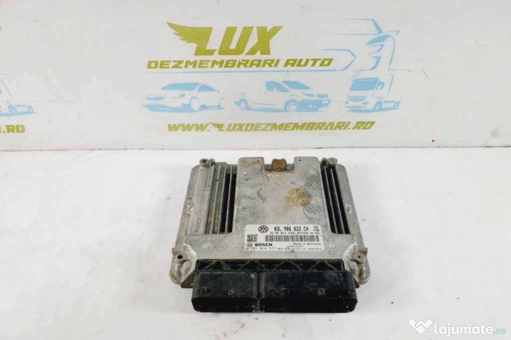 Calculator motor ecu 2.0 tdi CAA 03l906022ch 0281016377 Volkswagen VW