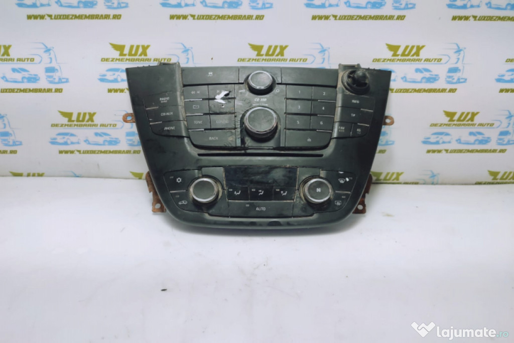 Panou comanda radio cd si panou clima ac 13273252 Opel Insignia A [200