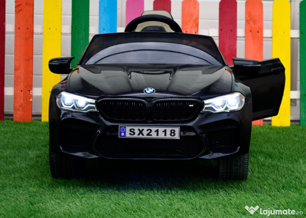 Masinuta electrica pentru copii Bmw M5 2x 45W, baterie detasabila 12V