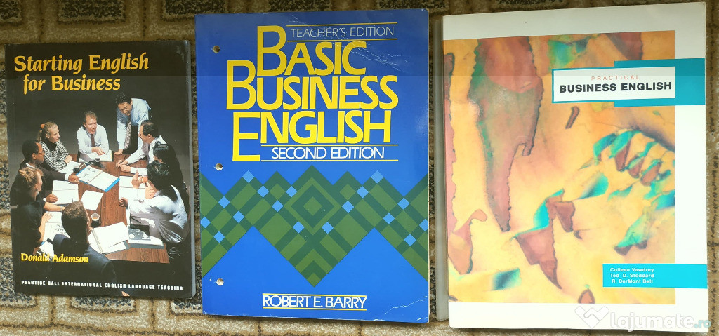 Manuale de Business English – 3 volume diferite, niveluri diferite