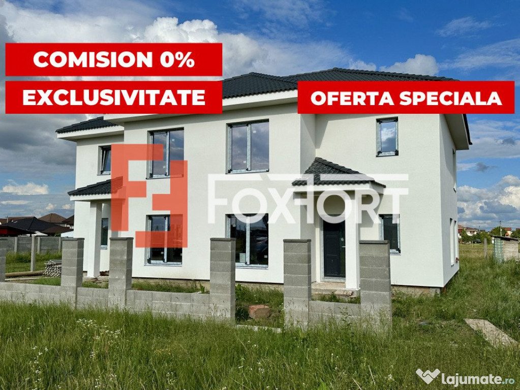 OFERTA! Comision 0% Duplex Mosnita, 5 camere, toate utilitat