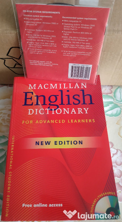 Macmillan English Dictionary for Advanced Learners + CD