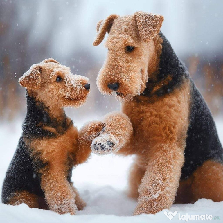 Terrier galez cățeluși