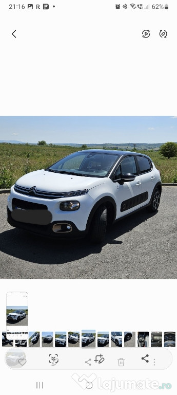 Vand Citroen C3 2019 stare perfecta !