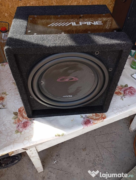 Vand subwoofer alpine