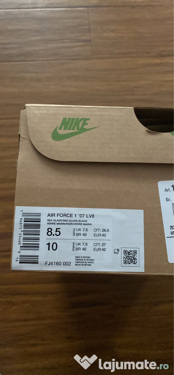 Nike air force 1 07 LV8 mărimea 42