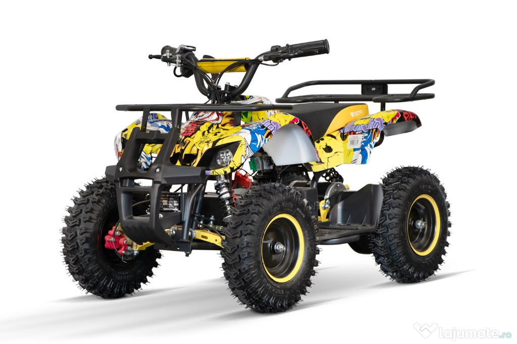 ATV electric NITRO Torino Quad 1000W 36V 12Ah, grafiti