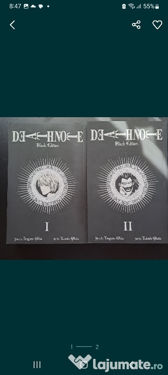 Volume Death Note black edition I-II