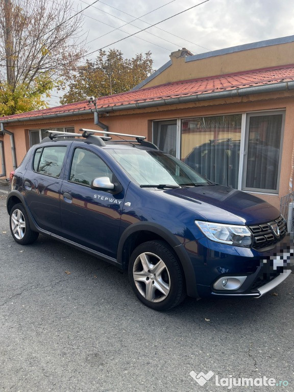 Sandero Stepway, 33000 km, 2019, benzina, albastru, primul proprietar