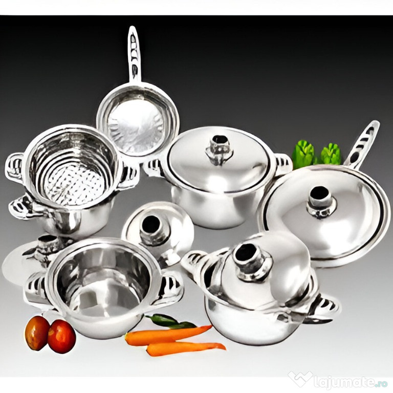 Set gatit inox - NEFOLOSIT