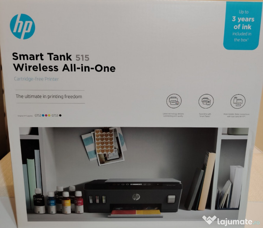 Imprimantă multifuncțională HP Smart Tank 515