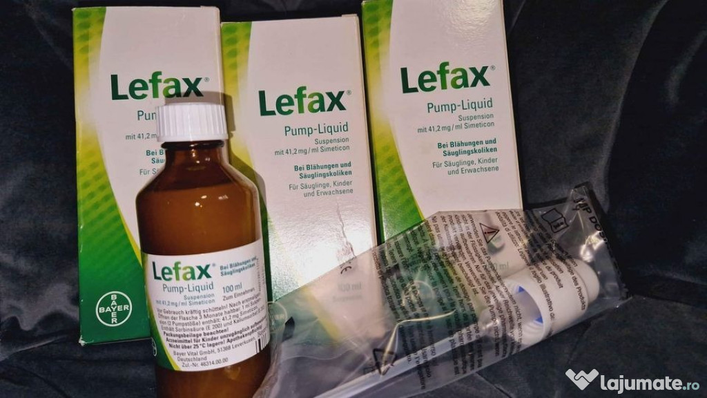 LEFAX Pump Liquid (lichid cu pompita) -50 /100 ml ameliorarea colicilo