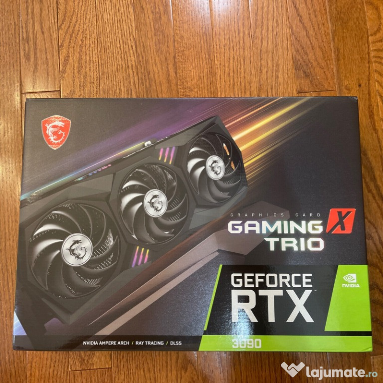 MSI GeForce RTX 3090 Ti GAMING X TRIO 24GB GDDR6X Graphics